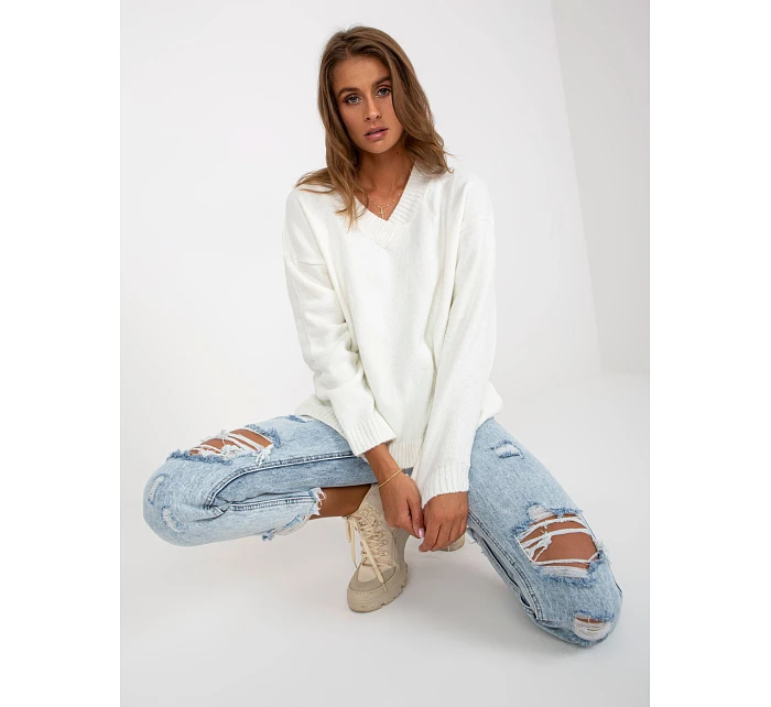 Sweter LC SW model 22087368 ecru - FPrice