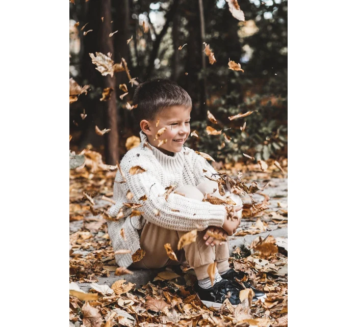 Dětská sportovní obuv Šněrovací Big Star KK374223 Černe