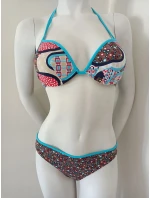 Dámske dvojdielne plavky 5266 modré - Lorin