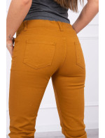 Dámske džínsové nohavice 13754 / 2639 Horčicová - Kesi