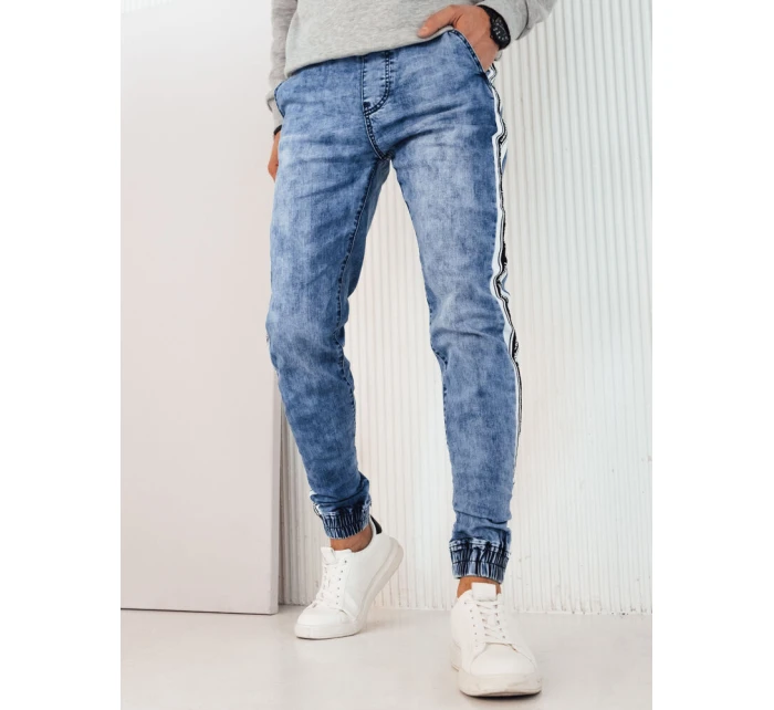 Pánské džínové kalhoty jogger modré Dstreet model 21974452 - FashionStreet Pánské džínové kalhoty jogger modré Dstreet model 21974452 - FashionStreet