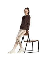 Dámska mikina adidas Seasonal Essentials Animal Print 3-Stripes Full-Zip Hooded, hnedá, KV9299 Dámska mikina adidas Seasonal Essentials Animal Print 3-Stripes Full-Zip Hooded, hnedá, KV9299