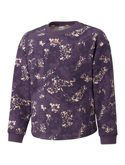 Dětská mikina Alpha AOP Crew FL Jr model 16272562 16 - Puma Dětská mikina Alpha AOP Crew FL Jr model 16272562 16 - Puma