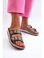 Pohodlné Dámské Sandály S Pásky model 21664603 Černé - Inblu