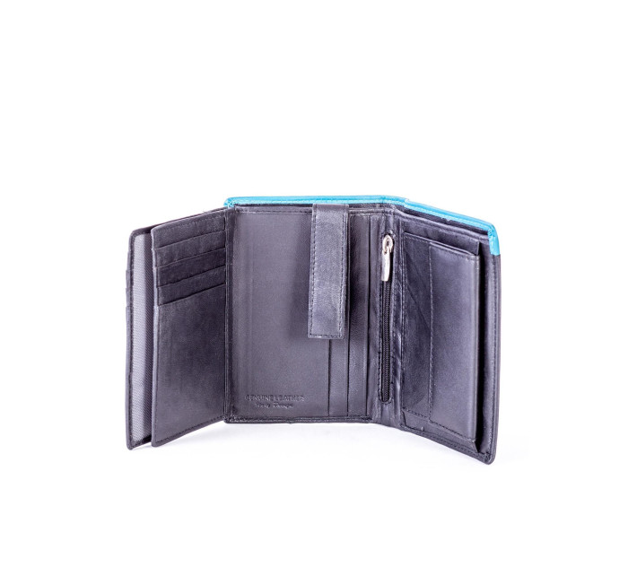 Peňaženka CE PR MR03 SNN.95 čierna a modrá