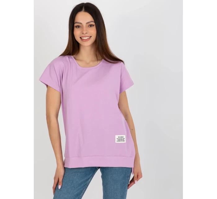 Bluzka RV BZ model 21153741 ciemny różowy - FPrice Bluzka RV BZ model 21153741 ciemny różowy - FPrice