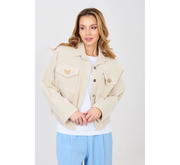 teplá šnúrová bunda model 224979 Rue Paris