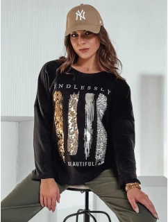 dámská halenka oversize černá Dstreet model 21982021 - FashionStreet