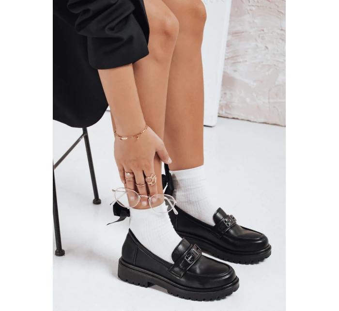 Dámské černé mokasíny Dstreet model 21992441 - FashionStreet