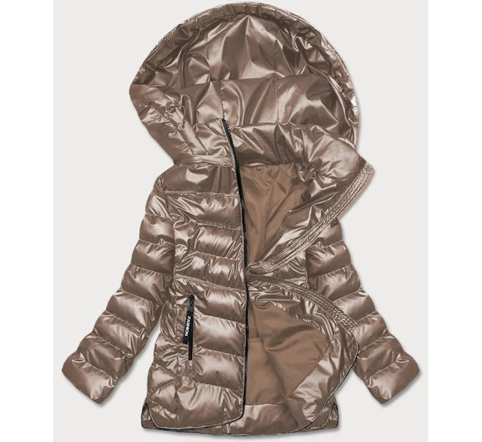 Prošívaná bunda v barvě pro přechodné období model 17144773 - S'WEST