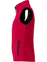 JN Dámská 2vrstvá promo softshellová vesta 02. red/black model 22530033 - Daiber