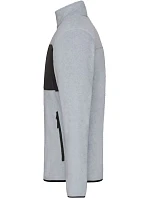 JN Pánská fleecová bunda 02. light melange/black model 22538432 - Daiber