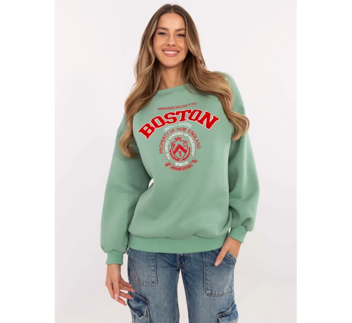 Mikina EM BL 617 15.55P pistáciová