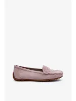 Dámske semišové mokasíny Purple Lenvie Dámske semišové mokasíny Purple Lenvie