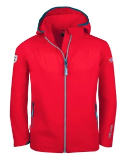 Detská bunda Trollkids Kvalvika červená (328-414)