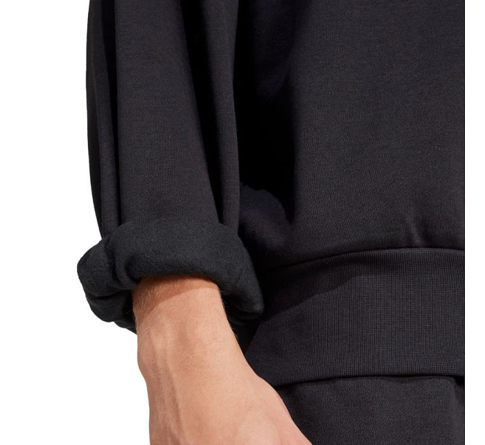 Pánská mikina Essentials Loose Fit 3 Logo černá pánská model 21493288 - ADIDAS