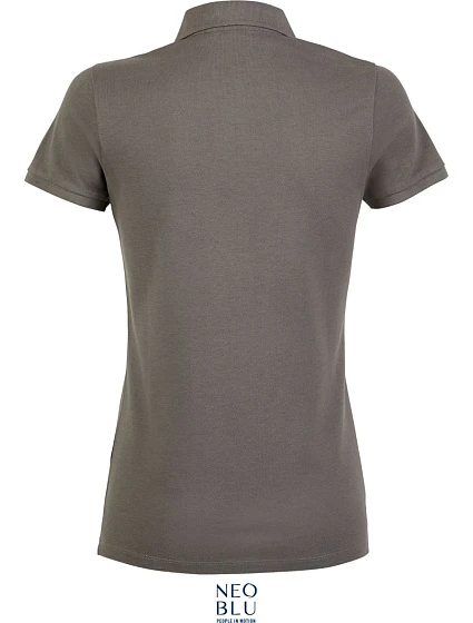 Women Dámské piqué polo soft grey model 22500606 - NEOBLU Women Dámské piqué polo soft grey model 22500606 - NEOBLU