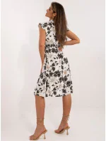 Šaty DHJ SK 5095.21 bielo-čierne Šaty DHJ SK 5095.21 bielo-čierne