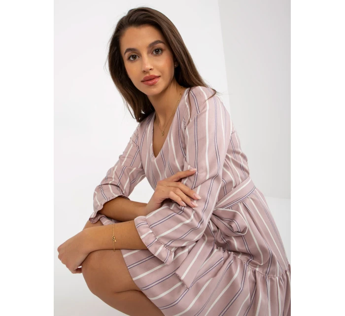 Dámské šaty LK SK model 17799950 tmavě růžová - FPrice