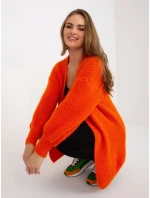 Sweter TW SW BI model 21127080 pomarańczowy - FPrice Sweter TW SW BI model 21127080 pomarańczowy - FPrice