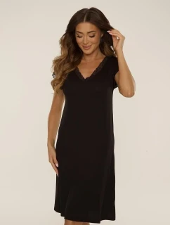 Nočná košeľa Hazel 816 Black - De Lafense