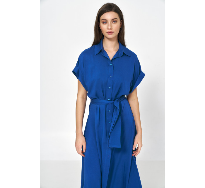 Dámske šaty S221 Blue - Nife