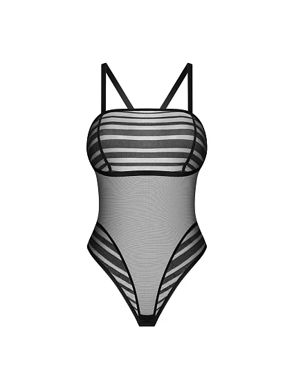 Dámské body Teddy černé model 22097951 - Obsessive Dámské body Teddy černé model 22097951 - Obsessive