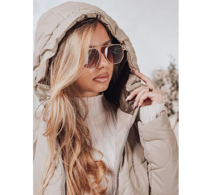 Dámská béžová bunda Dstreet model 21974710 - FashionStreet