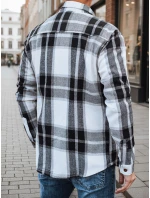 Pánská černobílá kostkovaná košile Dstreet model 21994085 - FashionStreet