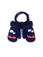 Rukavice RED-011C Kožušina so šnúrkou Rukavice RED-011C Kožušina so šnúrkou