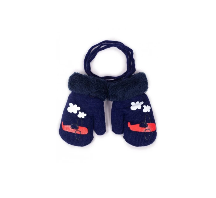 Rukavice RED-011C Kožušina so šnúrkou Rukavice RED-011C Kožušina so šnúrkou