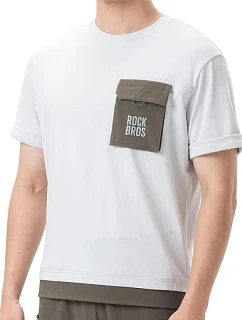 pánské tričko model 22378185 bílé, velikost 2XL - Rockbros