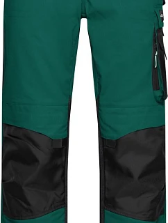 JN 832 (4260) Pracovní kalhoty Strong model 22491520 dark green/black - Daiber