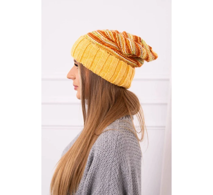 Dámská čepice Feba K330 hořčicová