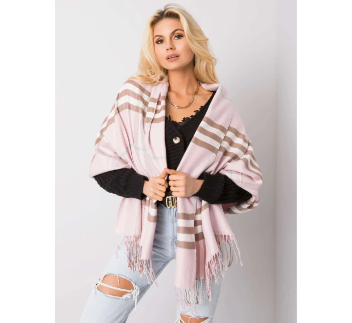 Dámska šatka AT CH 1719501 1.28P svetlo ružová