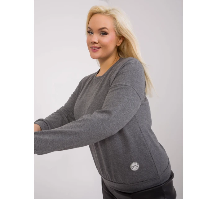 Bluzka RV BZ model 19349329 ciemny szary - FPrice