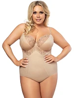 Dámske body K356 GALA béžové - Gorsenia