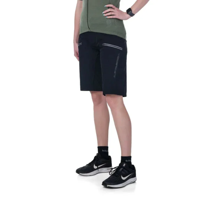 Dámské cyklistické kraťasy model 19908033 Černá - Kilpi