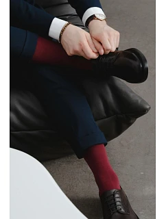 Bavlnené pánske podkolienky 027