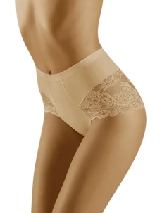 Sťahovacie nohavičky slimey beige - WOLBAR