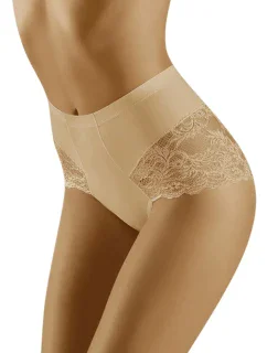 Sťahovacie nohavičky slimey beige - WOLBAR