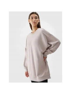 Dámska mikina bez podšívky s kapucňou 4F 4FAW23TSWSF0764-56S