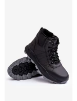 Dětské zateplené trekové boty černé Big Star model 21637382 - Big Star Shoes