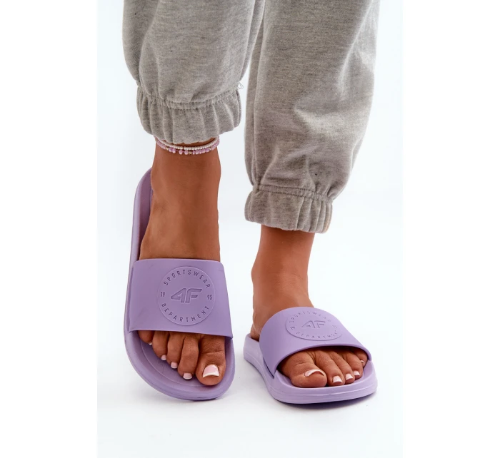Dámské žabky model 21665898 fialové - 4F