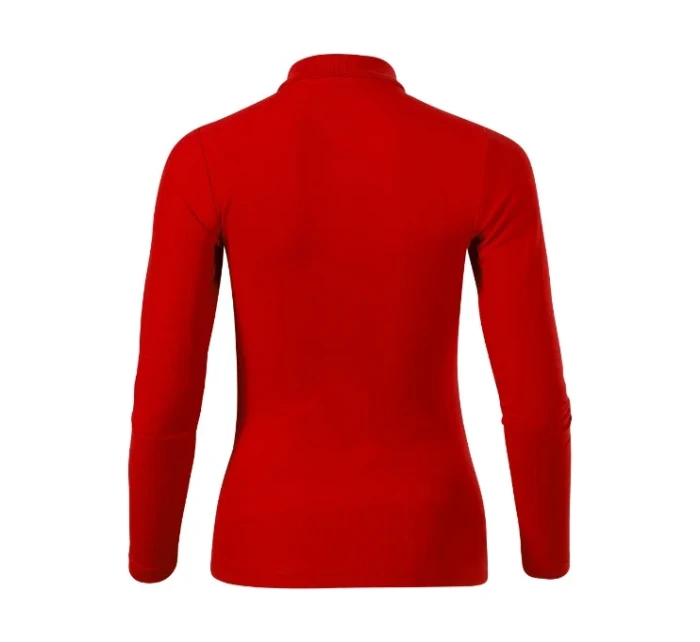Polokošeľa Pique Polo LS červená