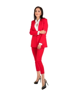 Dámska bunda 146802 Červená - Cabba