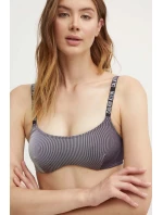 Dámská plavková podprsenka model 20182817 BEH černá - Calvin Klein Dámská plavková podprsenka model 20182817 BEH černá - Calvin Klein