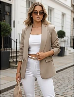 Żakiet damski klasyczny z rękawem model 22203557 - FashionStreet Żakiet damski klasyczny z rękawem model 22203557 - FashionStreet