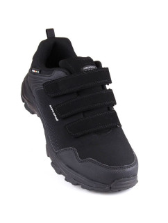 American Club Jr AM931 čierna softshellová športová obuv na suchý zips