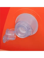 2-rodinná zaoblená 2-krúžková zaoblená umývadlová misa Rainbow 195x140x47 cm 51470